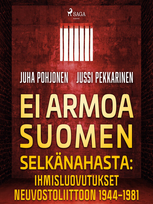 Title details for Ei armoa Suomen selkänahasta by Jussi Pekkarinen - Available